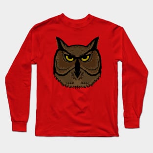 Great Horned Owl Long Sleeve T-Shirt